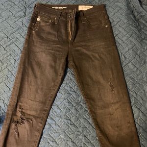 AG - The Farrah High-rise Skinny Ankle Jeans